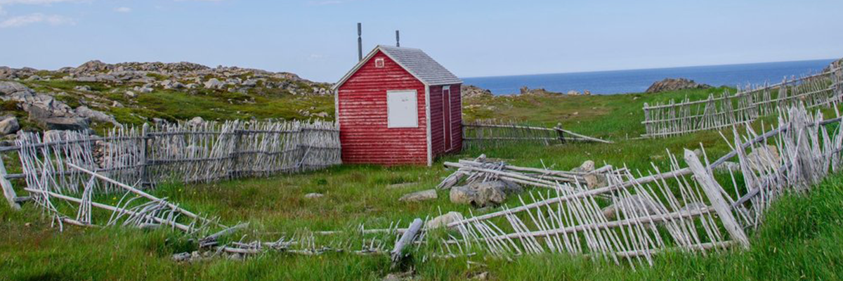 An image of a barn in a rural location.